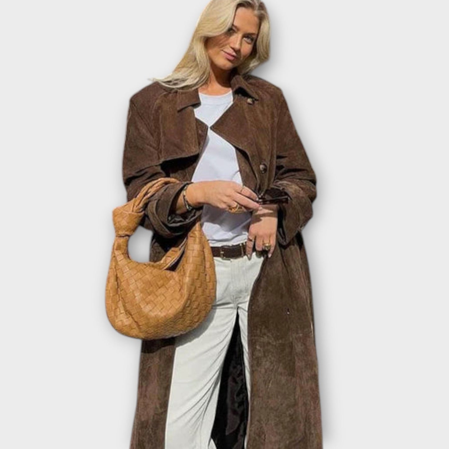Trench en Camoscio Couture