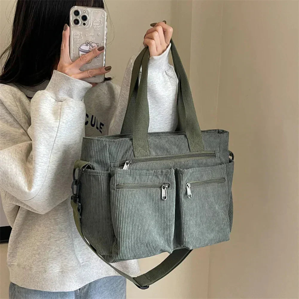 Lina™ - Bolsa de Cuerda con Detalles Hechos a Mano
