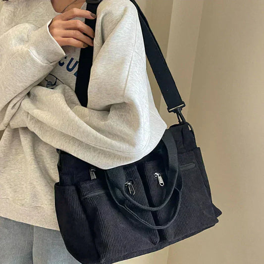 Lina™ - Bolsa de Cuerda con Detalles Hechos a Mano