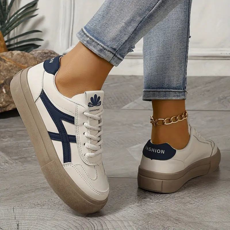 Naomi - Zapatillas con Plataforma para Mujer en Diseño Retro
