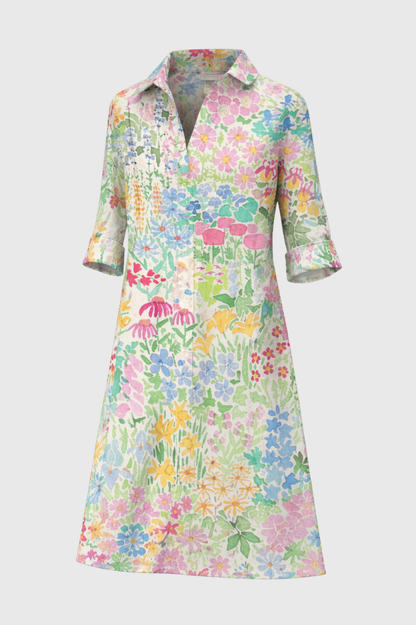Grace | Vestido Midi Floral de Verano