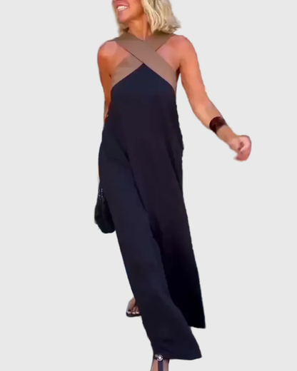Elena | Vestido Maxi Fluido y Elegante