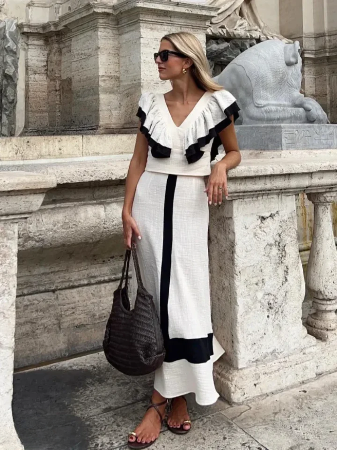 Maya - Elegante Conjunto de Dos Piezas