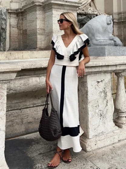 Maya - Elegante Conjunto de Dos Piezas