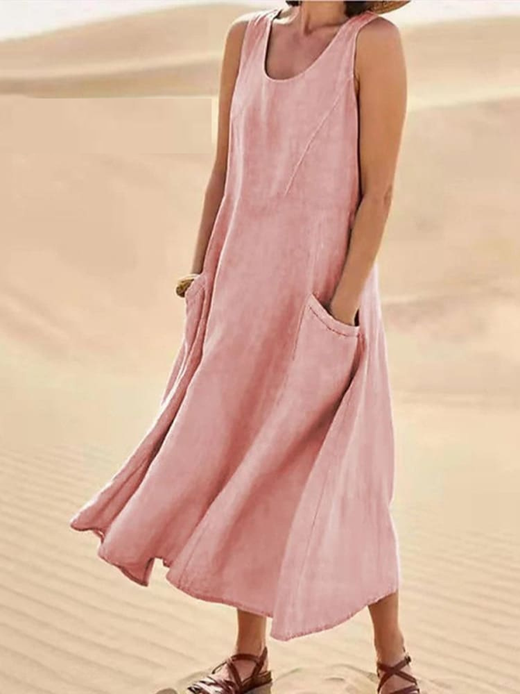 Emily™ | Vestido de verano elegante de lino