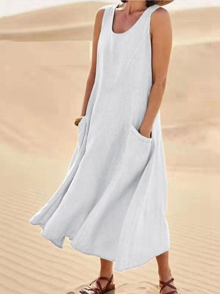Emily™ | Vestido de verano elegante de lino