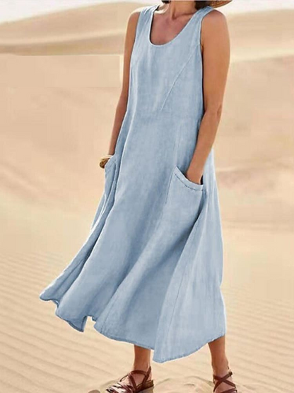 Emily™ | Vestido de verano elegante de lino