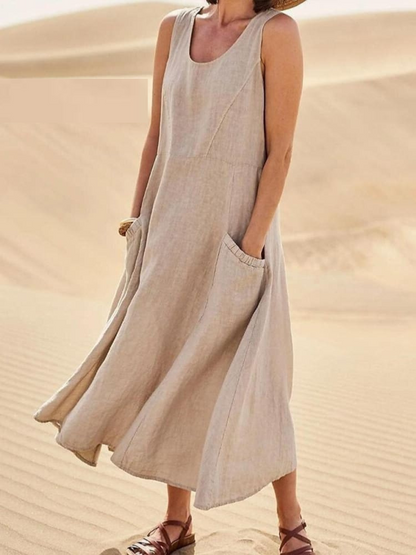Emily™ | Vestido de verano elegante de lino