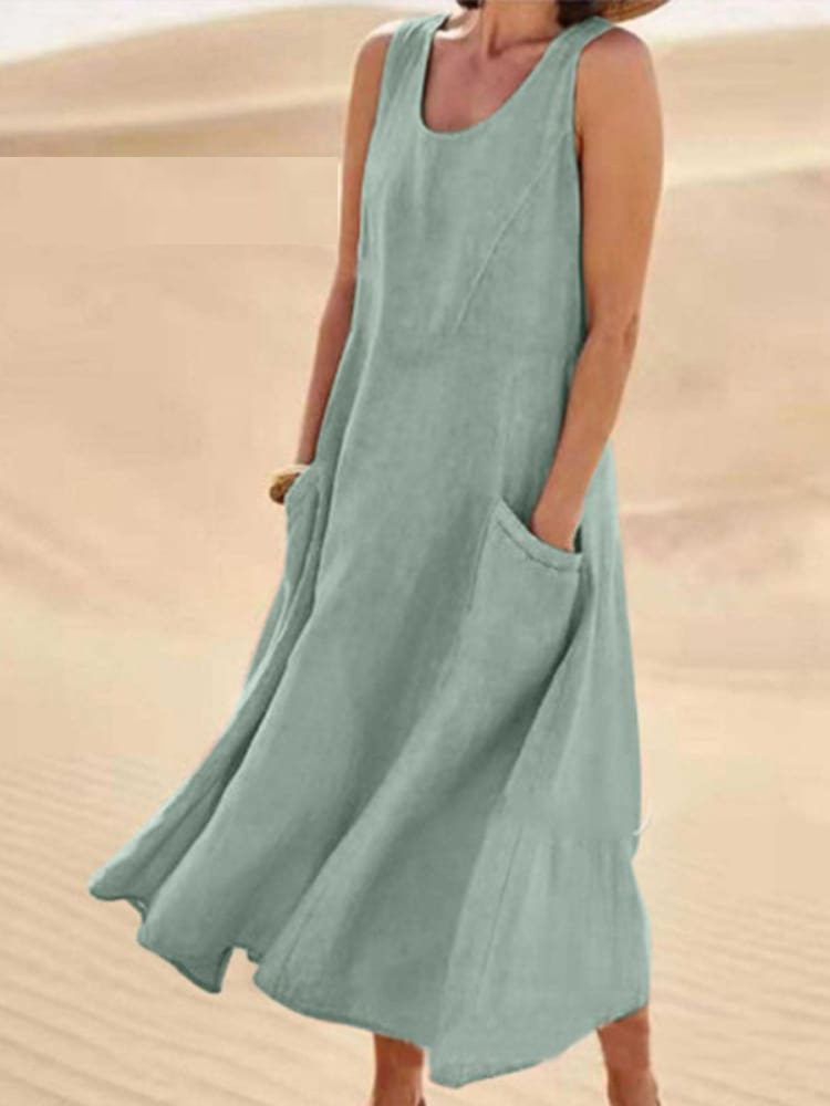 Emily™ | Vestido de verano elegante de lino