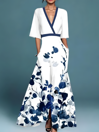 Helena | Vestido Floral Elegante
