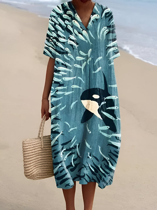 Beau™ | Vestido Impreso Brisa de Verano