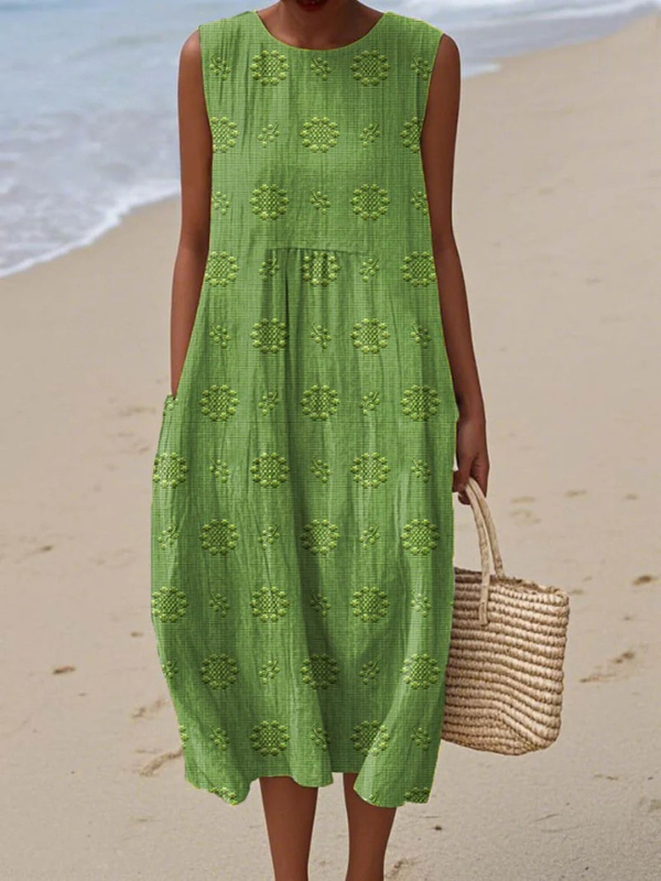 BRIANNA – VESTIDO DE VERANO SIN MANGAS