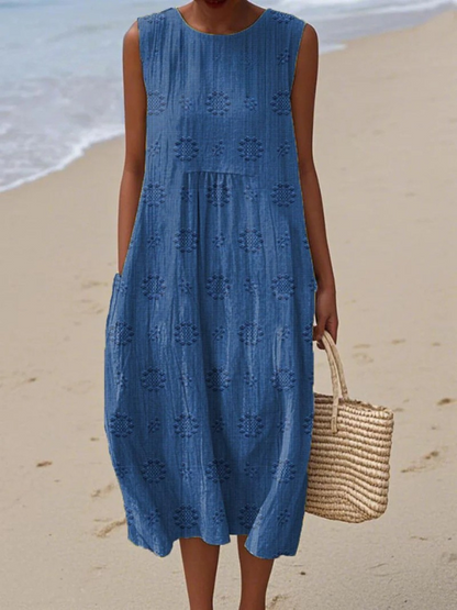 BRIANNA – VESTIDO DE VERANO SIN MANGAS