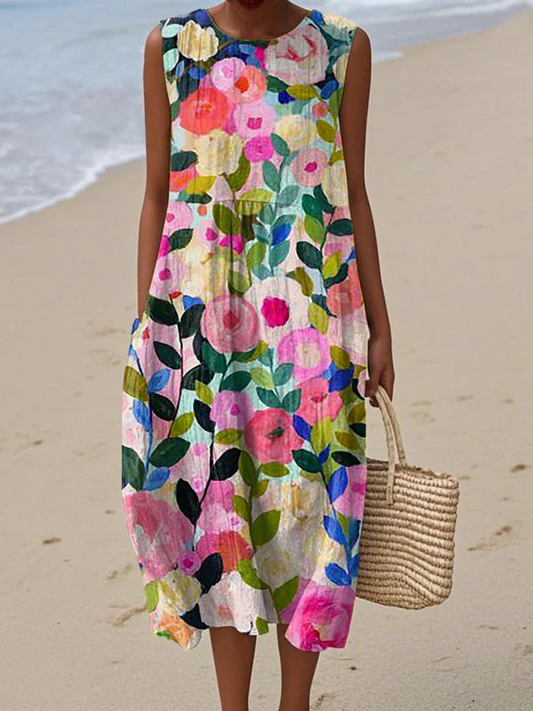 Ava | Túnica Midi Floral