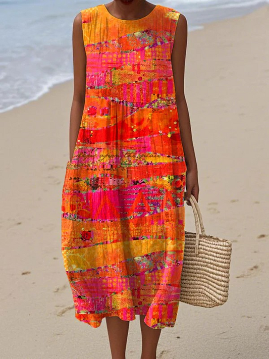 Ropa Midi Faye en Atardecer