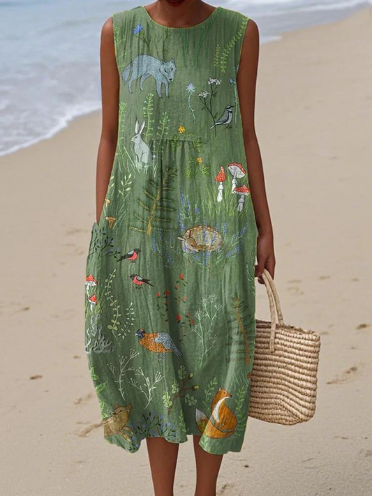 Speranza | Vestido Midi Woodland