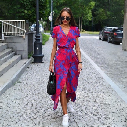 Yasmine | Vestido Elegante con Escote en V