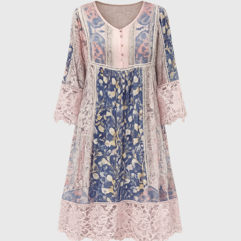 Naya | Vestido Midi Fluido Boho