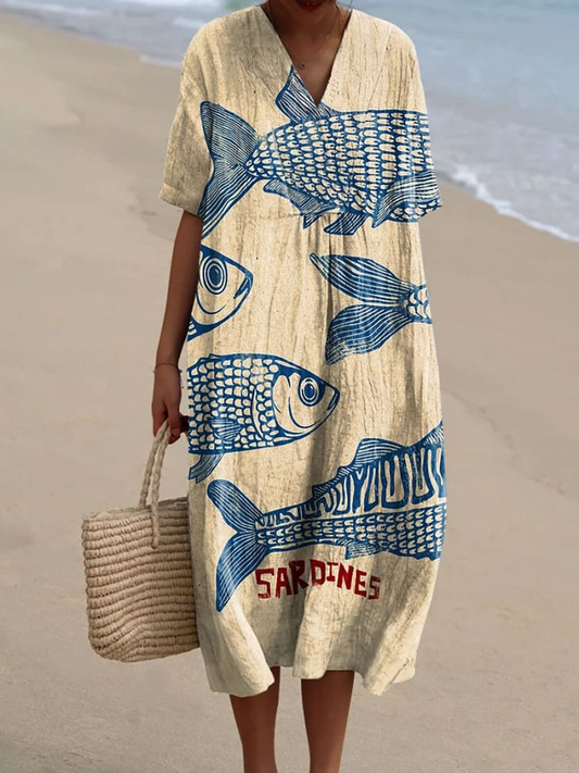 Marlene™ | Vestido Impreso Brisa de Verano