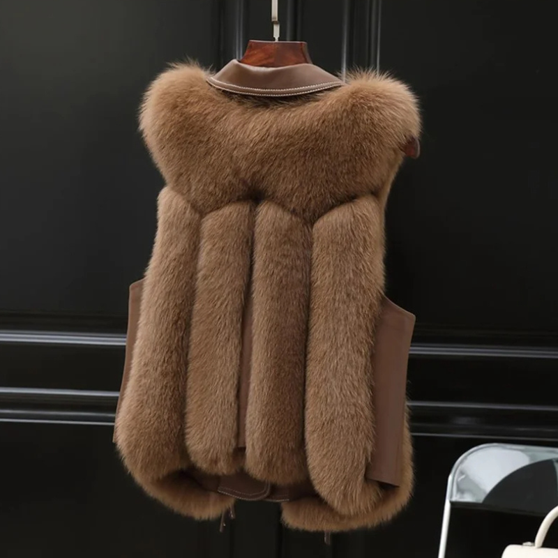 NEREIDA – CHAQUETA DE PIEL SINTÉTICA EMPRESARIA