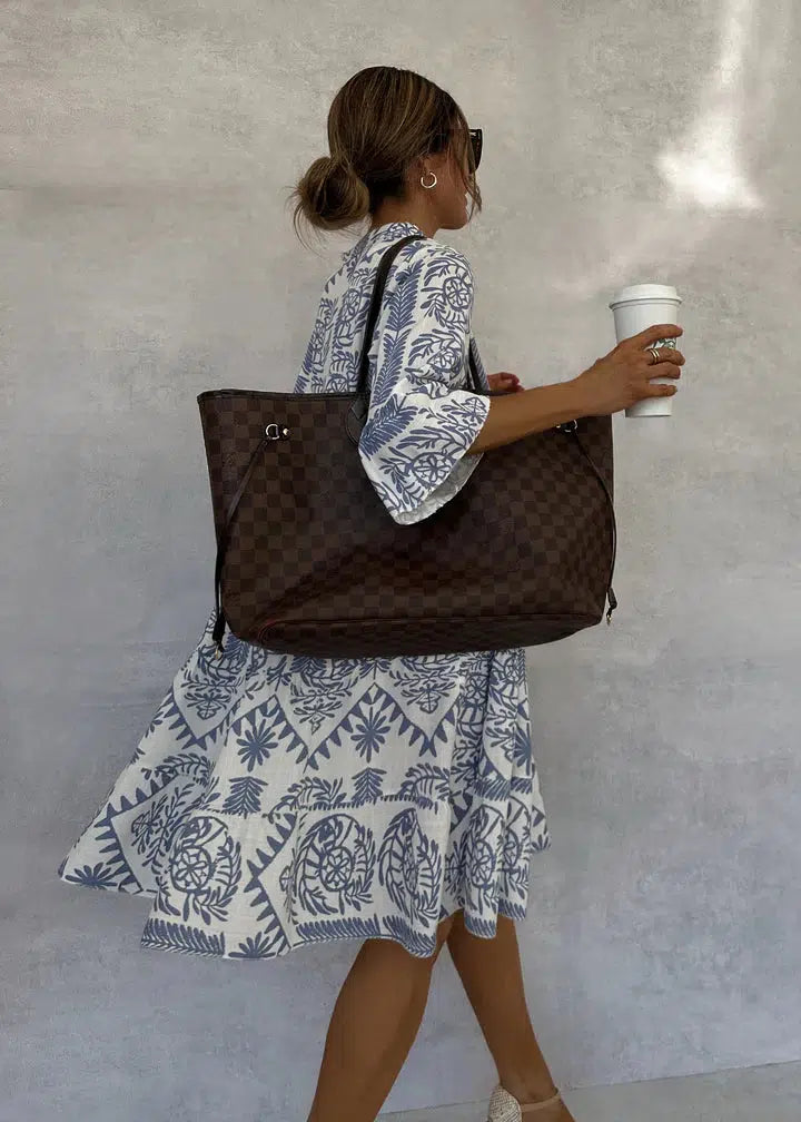 Anjie | Vestido Túnica Boho Relajado
