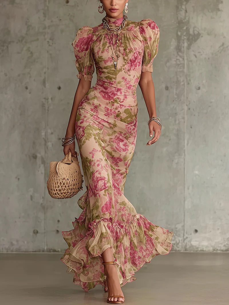 Vestido largo vintage Racquella™