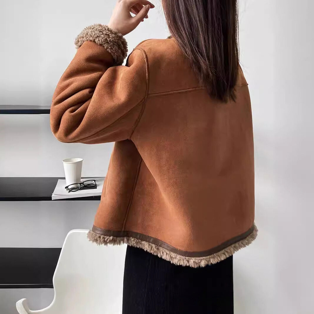 Aspen™ - Chaqueta de Estilo Ante Vintage