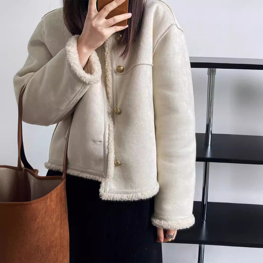 Aspen™ - Chaqueta de Estilo Ante Vintage