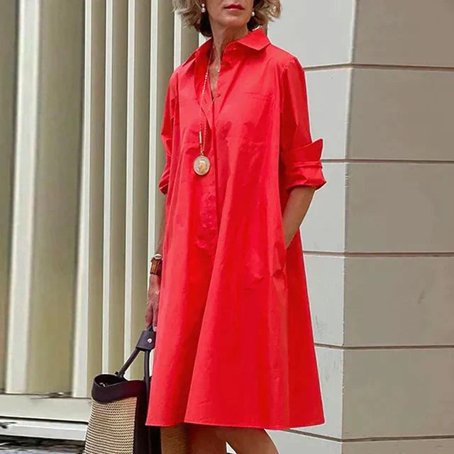 Esme | Vestido Casual Diario con Bolsillos