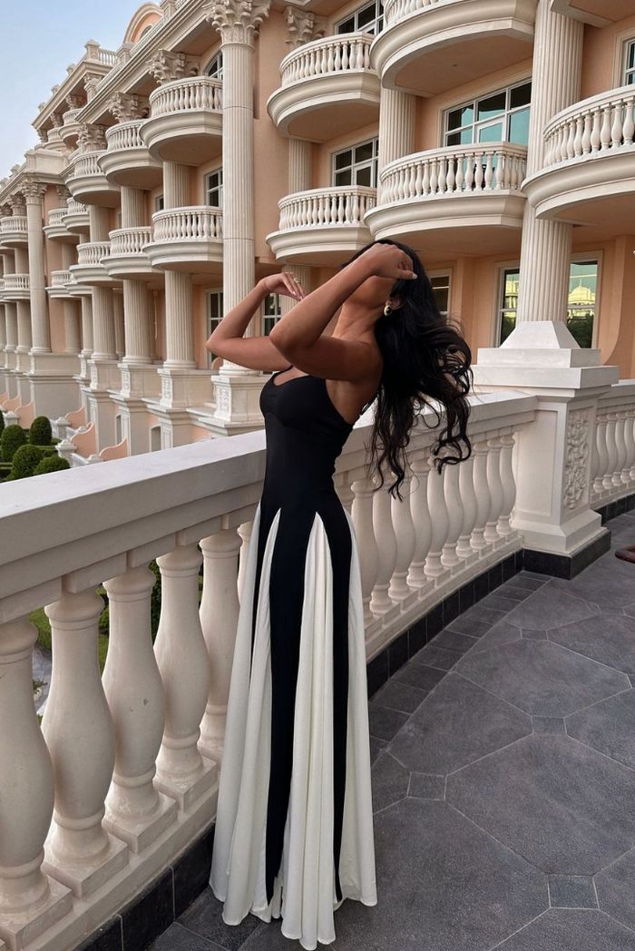 Eliana | Vestido Maxi con Paneles