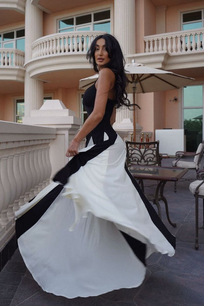 Eliana | Vestido Maxi con Paneles
