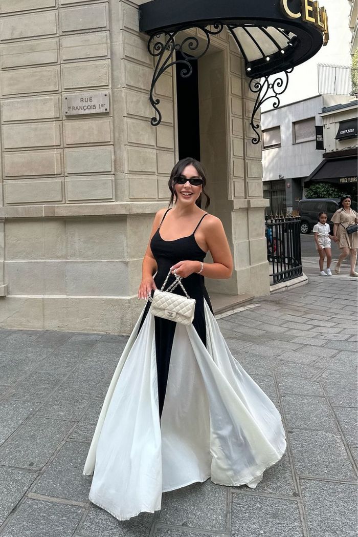 Eliana | Vestido Maxi con Paneles