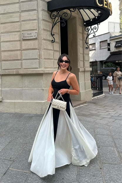 Eliana | Vestido Maxi con Paneles