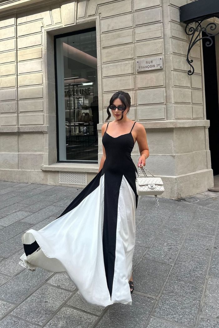 Eliana | Vestido Maxi con Paneles