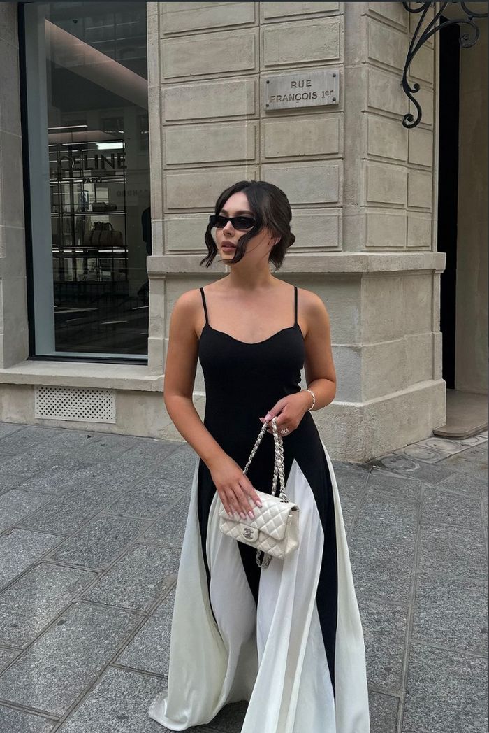 Eliana | Vestido Maxi con Paneles