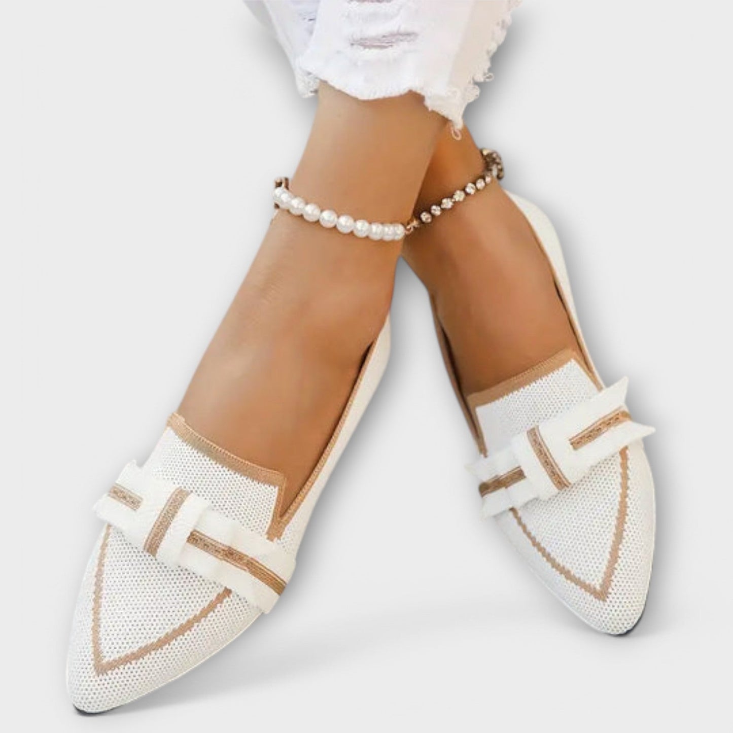 Celia - Zapatos bajos trenzados