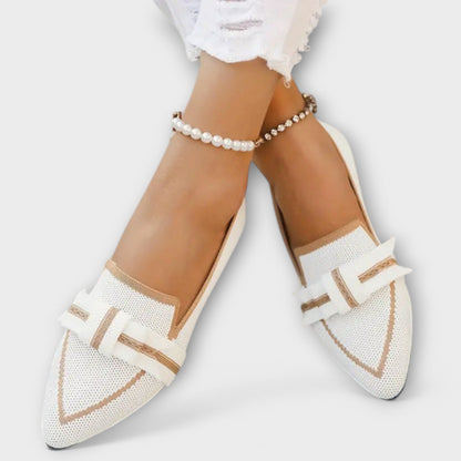 Celia - Zapatos bajos trenzados