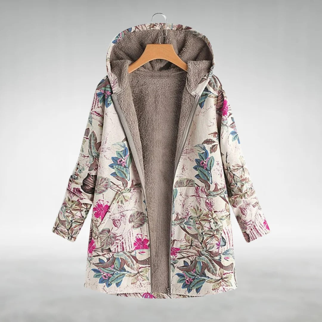Jovanna - Chaqueta Floral Casual y Elegante