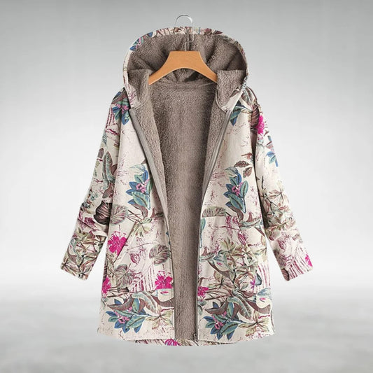 Jovanna - Chaqueta Floral Casual y Elegante