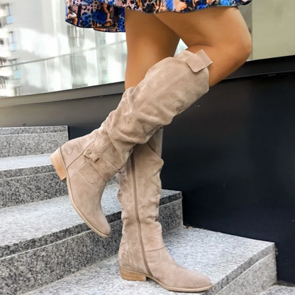 Botas de mujer de invierno hasta la rodilla | Impermeables y Cálidas
