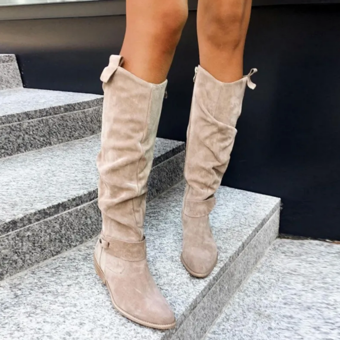 Botas de mujer de invierno hasta la rodilla | Impermeables y Cálidas
