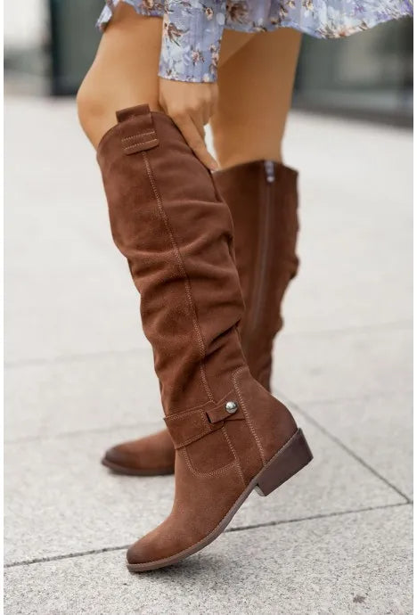 Botas de mujer de invierno hasta la rodilla | Impermeables y Cálidas