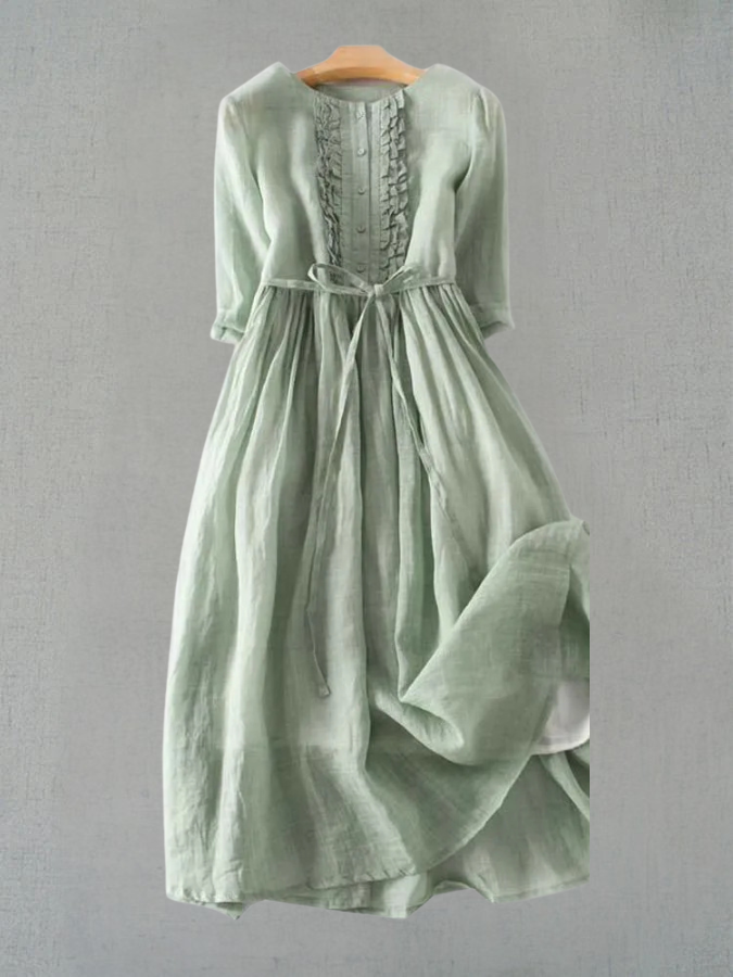 Vestido de Mujer de Estilo Vintage - Comodidad y Versatilidad para el Verano
