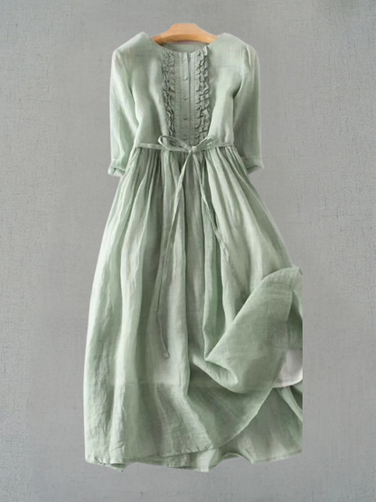Vestido de Mujer de Estilo Vintage - Comodidad y Versatilidad para el Verano