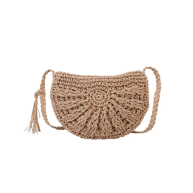 Eirinora | Bolsa de Hombro de Ganchillo en Estilo Bohemio