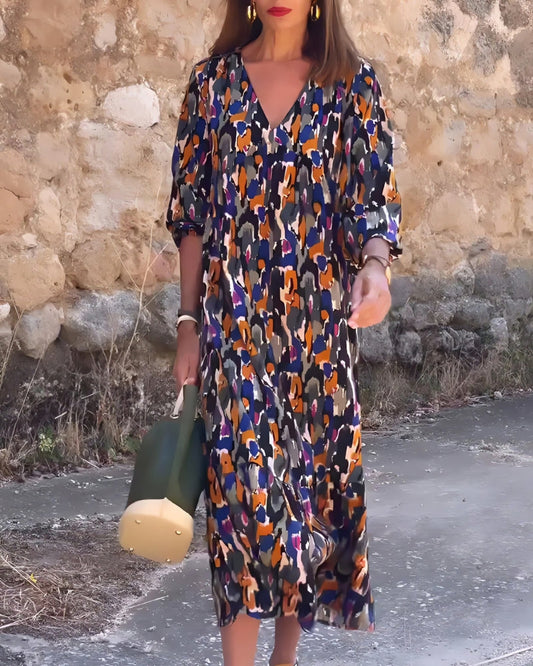 ASIRA - VESTIDO IMPRESO BOHO