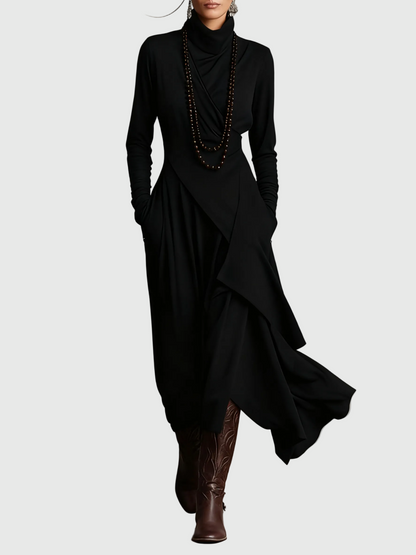 Violeta | Vestido Maxi Plisado