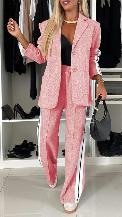 BRIELLE – CONJUNTO DE BLAZER Y JOGGER DEPORTIVO LUXE