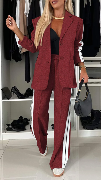 BRIELLE – CONJUNTO DE BLAZER Y JOGGER DEPORTIVO LUXE