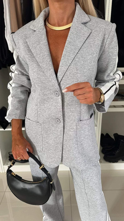 BRIELLE – CONJUNTO DE BLAZER Y JOGGER DEPORTIVO LUXE